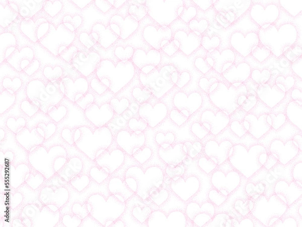 Obraz ハートの背景②ピンク