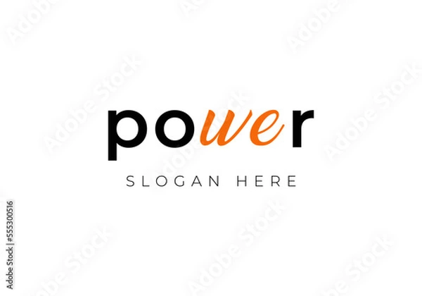 Obraz LETTER LOGO DESIGN