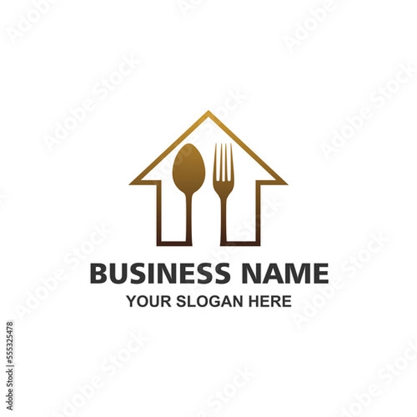 Obraz restaurant logo