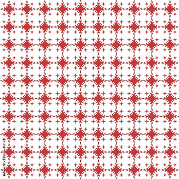 Obraz seamless pattern with four star