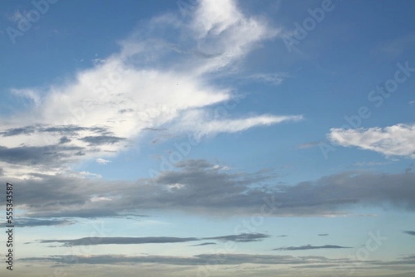 Obraz blue sky and clouds