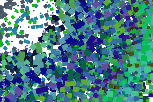 Fototapeta Confetti festive background. Colorful retro tones illustration