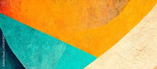 Obraz Colorful retro textured background. abstract design