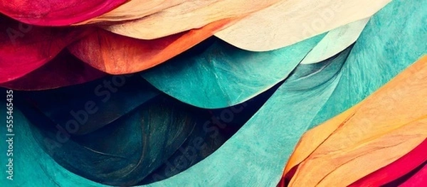 Obraz Trendy abstract colorful cover background design