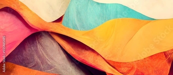 Obraz Trendy abstract colorful cover background design
