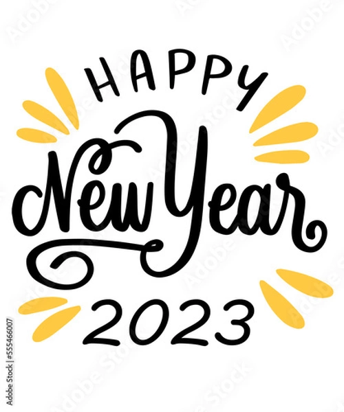 Fototapeta back to school, Happy mew year 2023