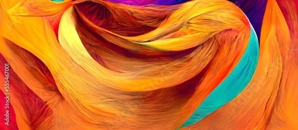 Obraz Colorful Abstract background with dynamic effect