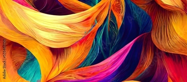 Obraz Colorful Abstract background with dynamic effect