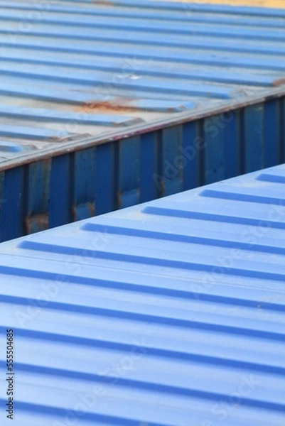 Obraz 
containers on the ship