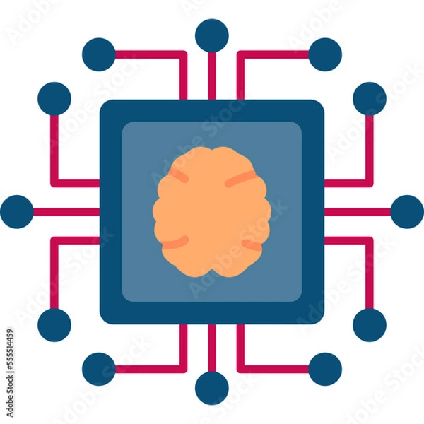 Fototapeta Chip Icon