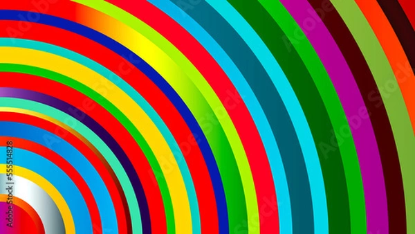 Fototapeta abstract colorful rainbow background-1