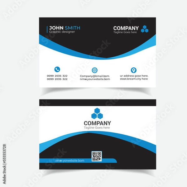 Obraz Modern business card template 