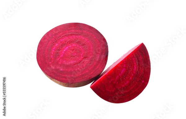 Obraz slice of beetroot isolated on transparent png