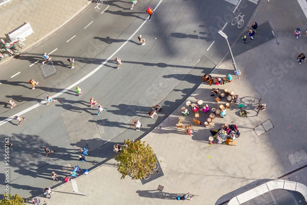 Obraz Marathonveranstaltung