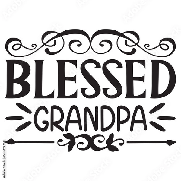 Obraz Blessed Grandpa