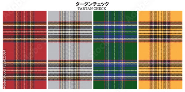 Obraz タータンチェック tartan check