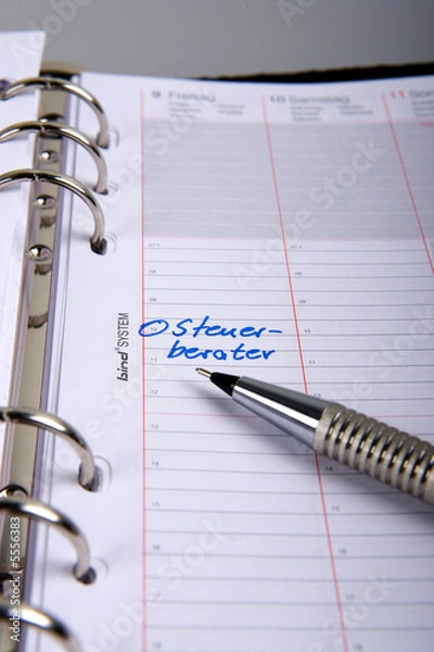 Obraz Termin Steuerberater