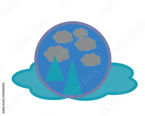 Obraz melting iceberg