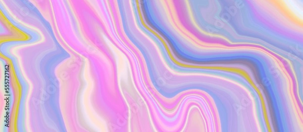 Fototapeta Abstract background with waves, Abstract stripe colorful marble liquid texture, Abstract modern colorful marble ink colorful texture background pattern with wave shapes for any design.