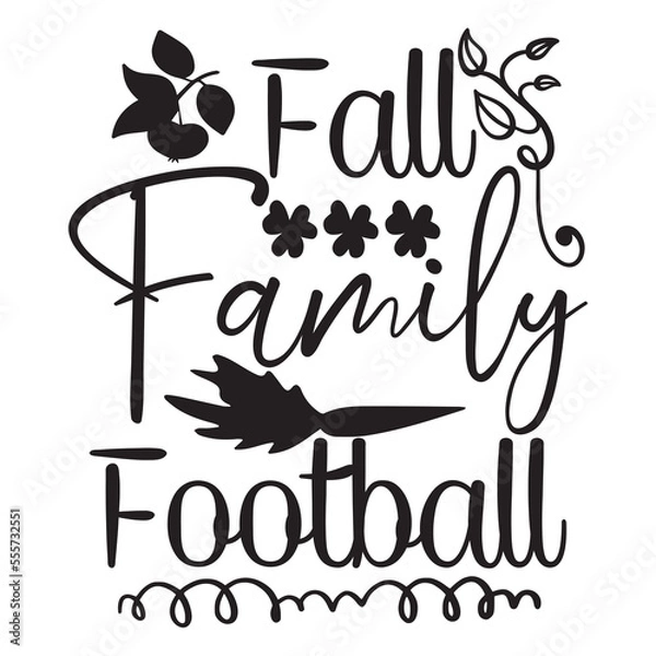 Obraz Fall Family Football