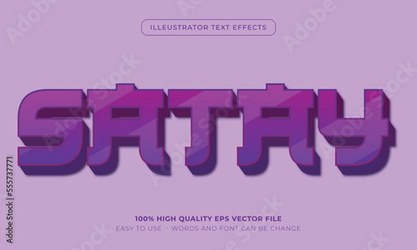 Obraz food text style effect