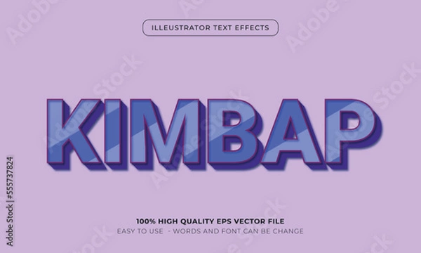 Obraz food text style effect