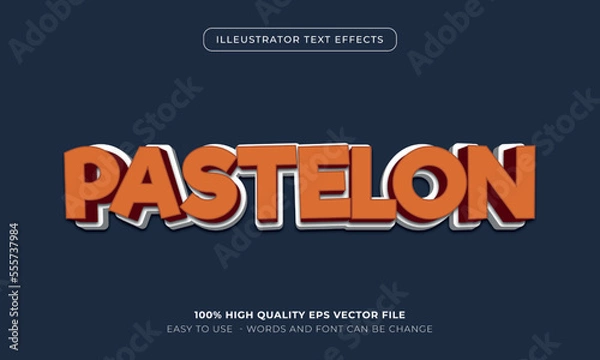 Obraz food text style effect