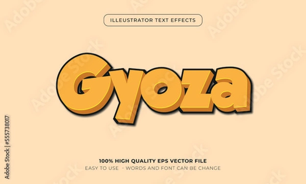 Obraz food text style effect