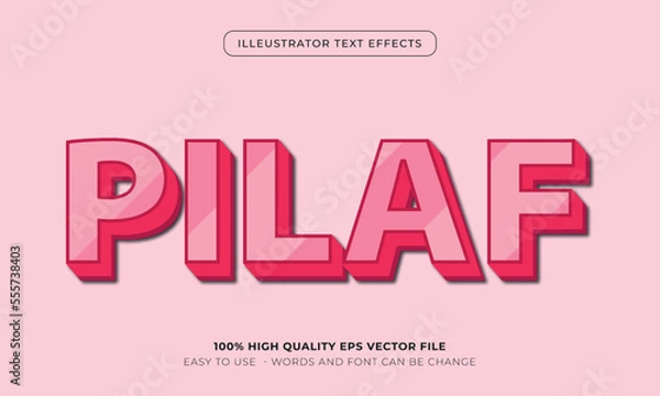 Obraz food text style effect