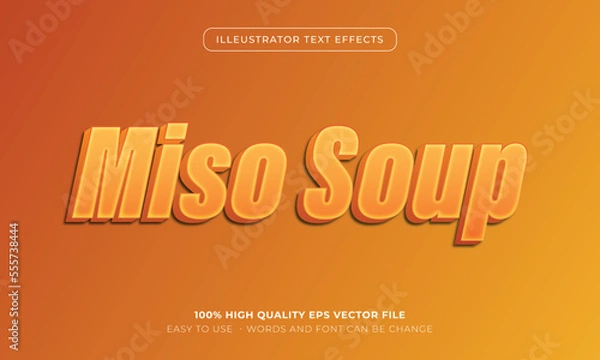 Obraz food text style effect