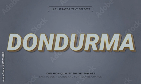 Obraz food text style effect