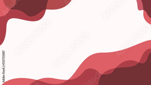Obraz Abstract vector wavy background template