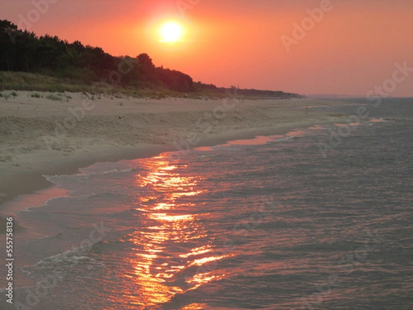 Obraz sunset on the beach