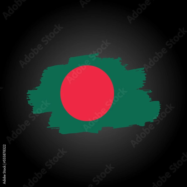 Obraz country map flag illustration