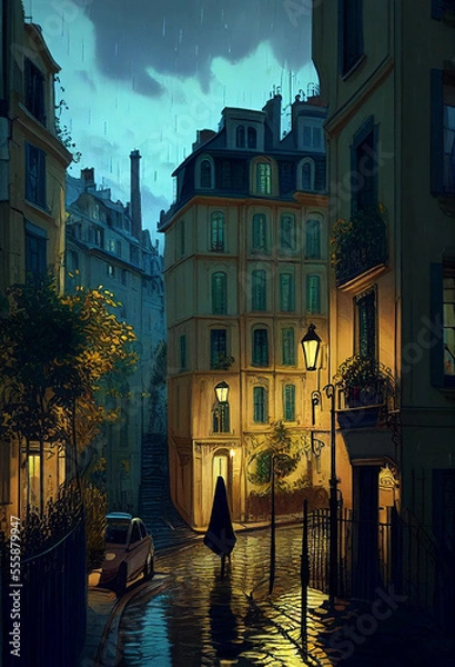 Obraz Rue de Paris