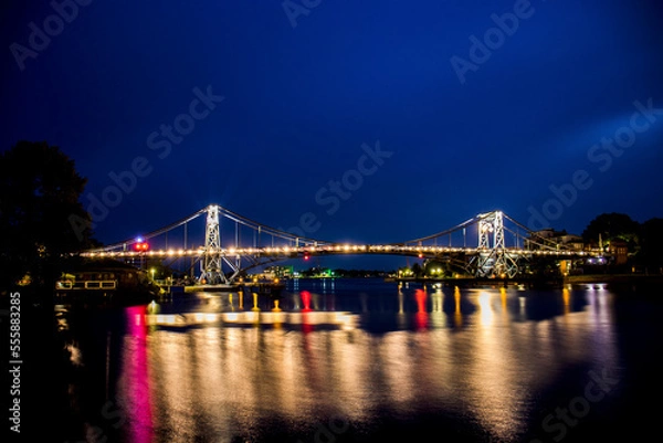 Obraz Kaiser-Wilhelm-Brücke Wilhelmshaven