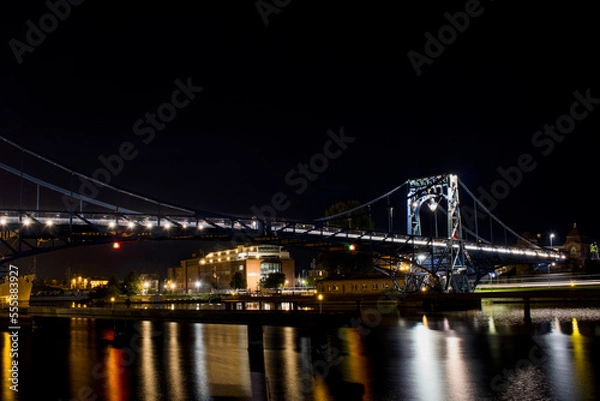 Fototapeta Kaiser-Wilhelm-Brücke Wilhelmshaven