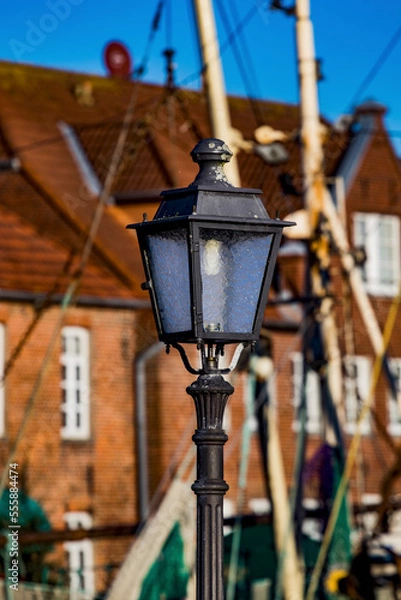 Obraz Laterne gefroren