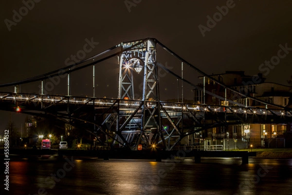 Obraz Kaiser-Wilhelm-Brücke an Silvester 2021/22