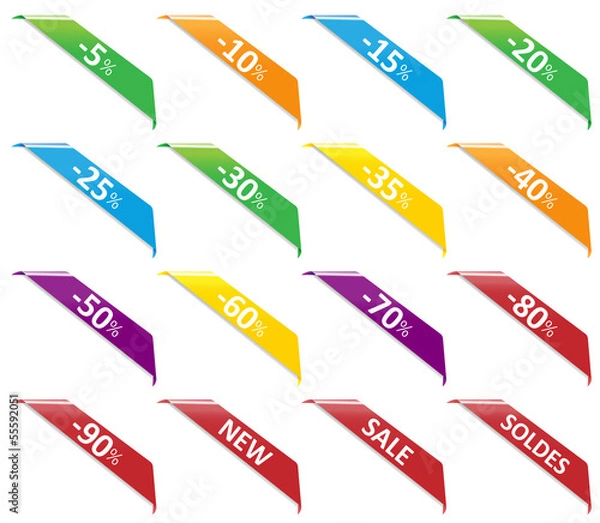 Fototapeta cena sprzedaży kolory