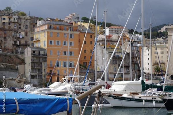 Fototapeta Vieux port de Bastia