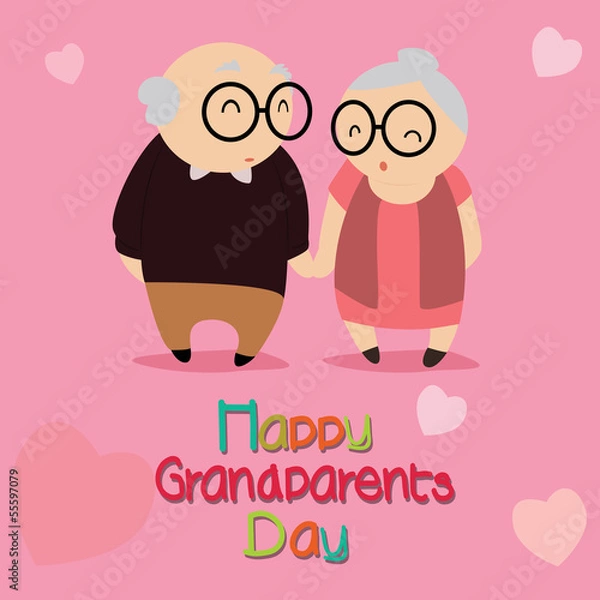 Fototapeta Grandparents