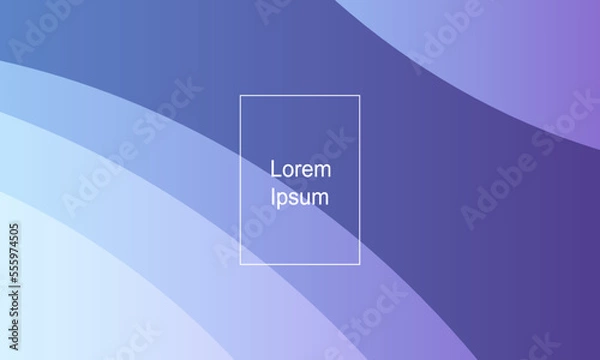 Fototapeta Abstract geometric background. Fluid gradient shapes composition. Modern template design for banners, covers, posters. Eps10 vector Illustration.