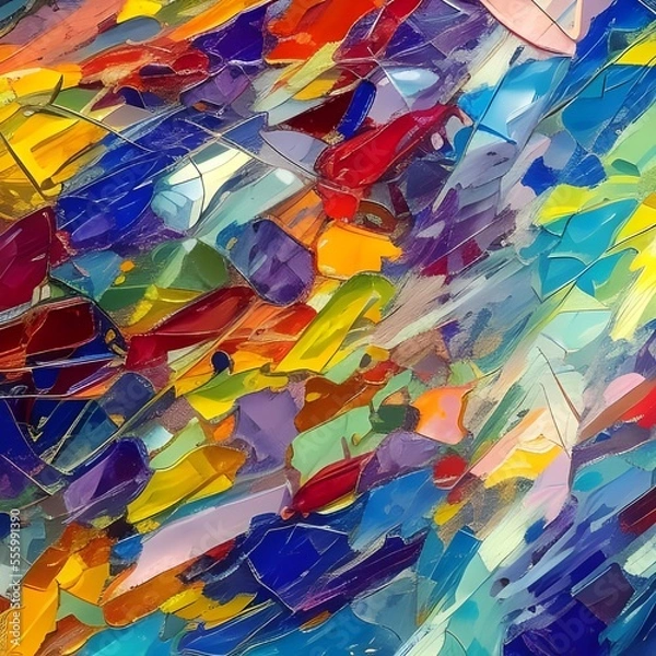 Fototapeta Abstract colorful background