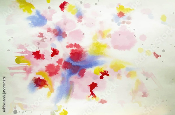Obraz background with color blots