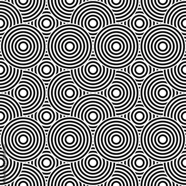 Fototapeta seamless pattern with circles