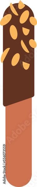 Fototapeta Cute Character Chocolate Bar Vector