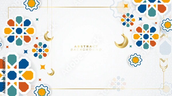 Obraz Luxury ramadan islamic background with mandala