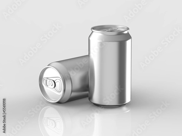 Fototapeta アルミ缶　350ml 2本