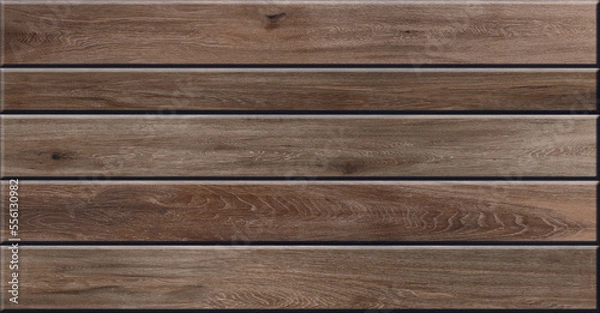 Fototapeta Abstract wooden striped brown background, Wood Texture Background. Natural Walnut Wooden Pattern Design, Old wood texture table top view, Grunge surface, Vintage weathered rough planks wall backdrop
